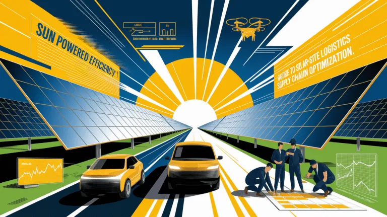 solar-site-logistics-supply-chain-optimization