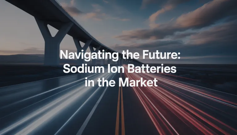 Market Trends and Future of Sodium Ion Batteries