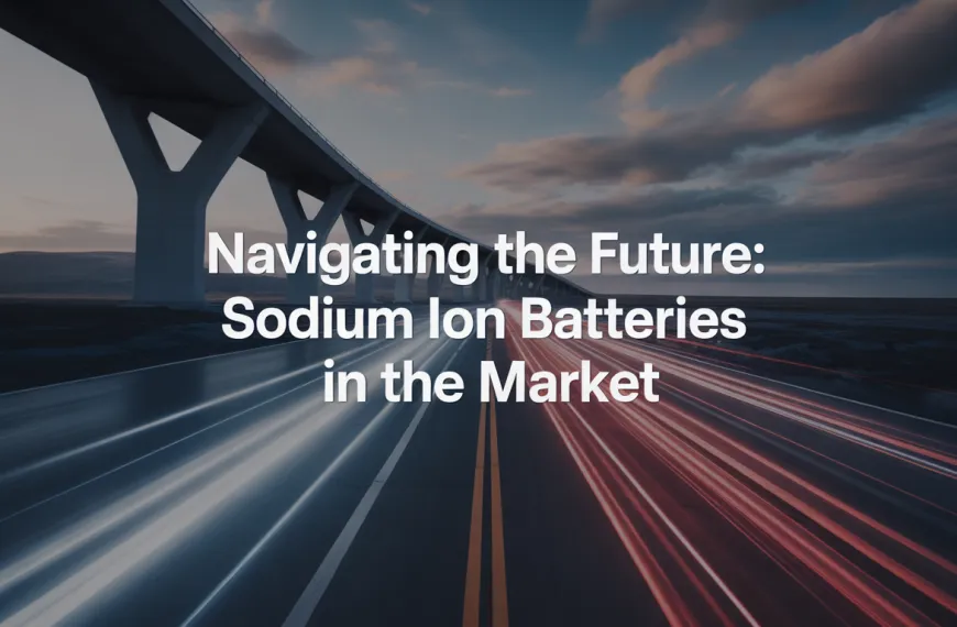 Market Trends and Future of Sodium Ion Batteries